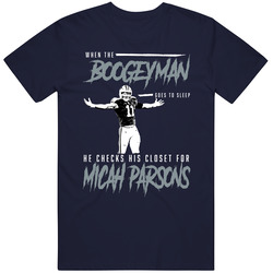 Micah Parsons Boogeyman Dallas Football Fan T Shirt