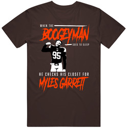 Myles Garrett Boogeyman Cleveland Football Fan T Shirt
