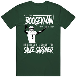 Sauce Gardner Boogeyman New York Football Fan T Shirt