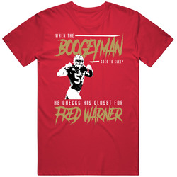 Fred Warner Boogeyman San Francisco Football Fan T Shirt