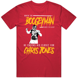 Chris Jones Boogeyman Kansas City Football Fan T Shirt