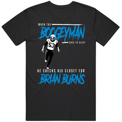 Brian Burns Boogeyman Carolina Football Fan T Shirt