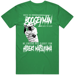 Hideki Matsuyama Boogeyman Golf Fan T Shirt