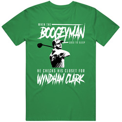 Wyndham Clark  Boogeyman Golf Fan T Shirt
