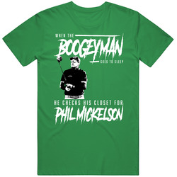Phil Mickelson Boogeyman Golf Fan T Shirt