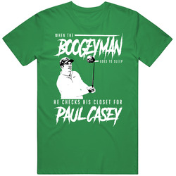 Paul Casey Boogeyman Golf Fan T Shirt