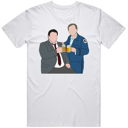 Cheers Norm Peterson Cliff Clavin Tv Show Bar T Shirt