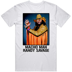 Macho Man Randy Savage Wrestling Fan T Shirt