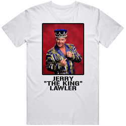 Jerry The King Lawler Legend Wrestling Fan T Shirt