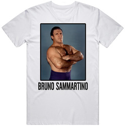 Bruno Sammartino Legend Wrestling Fan T Shirt