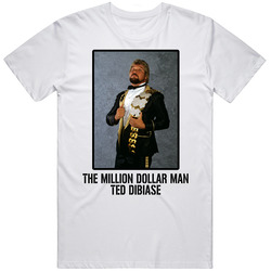 The Million Dollar Man Ted Dibiase Legend Wrestling Fan T Shirt