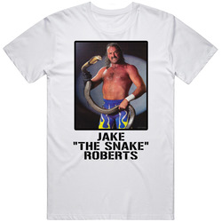 Jake The Snake Roberts Legend Wrestling Fan T Shirt