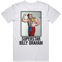 Superstar Billy Graham Legend Wrestling Fan T Shirt