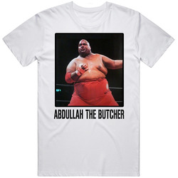 Abdullah The Butcher Legend Wrestling Fan T Shirt