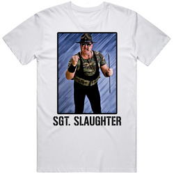 Sgt Slaughter Legend Wrestling Fan T Shirt