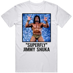 Superfly Jimmy Snuka Legend Wrestling Fan T Shirt
