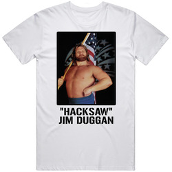 Hacksaw Jim Duggan Legend Wrestling Fan T Shirt