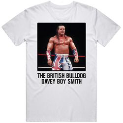 The British Bulldog Davey Boy Smith Legend Wrestling Fan T Shirt