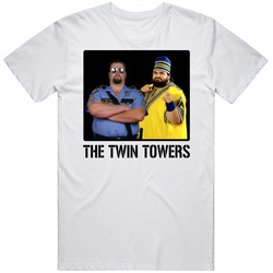 The Twin Towers Tag Team Wrestling Fan T Shirt