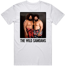 The Wild Samoans Tag Team Wrestling Fan T Shirt