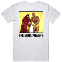 The Mega Powers Tag Team Wrestling Fan T Shirt