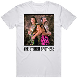 The Steiner Brothers Tag Team Wrestling Fan T Shirt