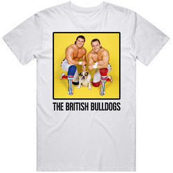The British Bulldogs Tag Team Wrestling Fan T Shirt
