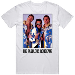 The Fabulous Rougeaus Tag Team Wrestling Fan T Shirt