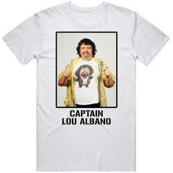 Captain Lou Albano Wrestling Manager Fan T Shirt