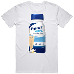 Ensure Vanilla Drink Supplement T Shirt