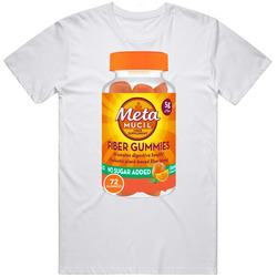 Metamucil Gummies Fiber Supplement Blend Product Drink T Shirt