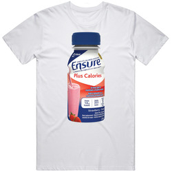 Ensure Strawberry Drink Supplement T Shirt