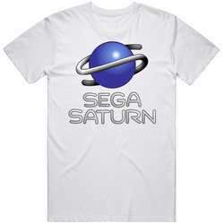 Sega Saturn Video Game System Console Fan T Shirt