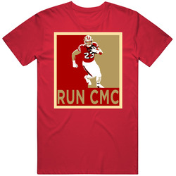 Christian Mccaffrey Hope Run Cmc San Francisco Football T Shirt