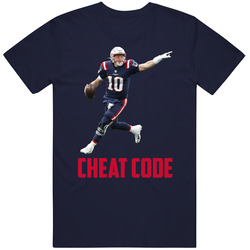 Mac Jones Cheat Code New England Football Fan T Shirt