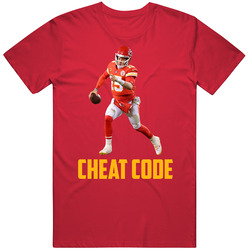 Patrick Mahomes Cheat Code Kansas City Football Fan T Shirt