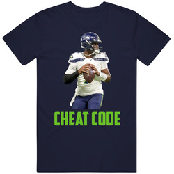 Geno Smith Cheat Code Seattle Football Fan T Shirt
