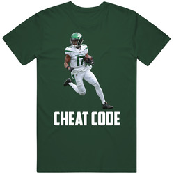 Garrett Wilson Cheat Code New York Football Fan T Shirt