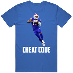 Gabe Davis Cheat Code Buffalo Football Fan T Shirt