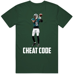 Devonta Smith Cheat Code Philadelphia Football Fan T Shirt