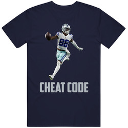 Ceedee Lamb Cheat Code Dallas Football Fan T Shirt