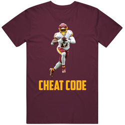 Terry Mclaurin Cheat Code Washington Football Fan T Shirt