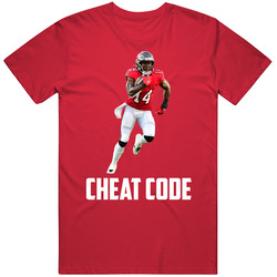 Chris Godwin Cheat Code Tampa Bay Football Fan T Shirt