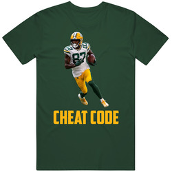 Romeo Doubs Cheat Code Green Bay Football Fan T Shirt