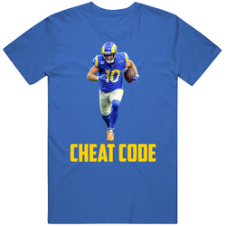 Cooper Kupp Cheat Code Los Angeles Football Fan T Shirt