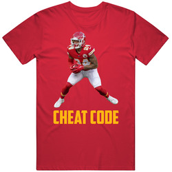 Skyy Moore Cheat Code Kansas City Football Fan T Shirt
