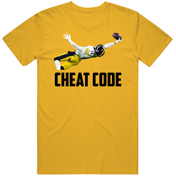 George Pickens Cheat Code Pittsburgh Football Fan T Shirt