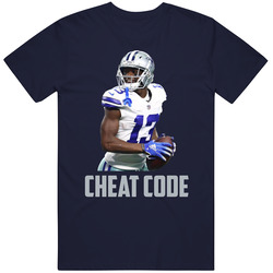 Michael Gallup Cheat Code Dallas Football Fan T Shirt