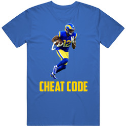Van Jefferson Cheat Code Los Angeles Football Fan T Shirt