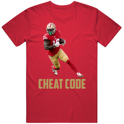 Deebo Samuel Cheat Code San Francisco Football Fan T Shirt